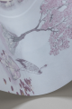 Tapeta sceny japońskiego ogrodu Cole & Son Tile Toile 126/10035 Shinrin Yoku