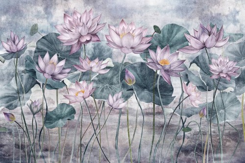 Fototapeta lilie wodne Lorenso TPA 0624 0092 01 Lotea