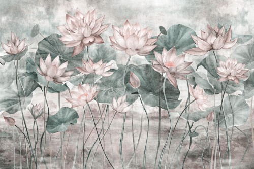 Fototapeta lilie wodne Lorenso TPA 0624 0092 04 Lotea