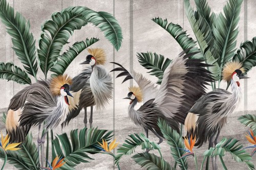 Fototapeta żurawie Lorenso TPA 0624 0096 01 Cabird