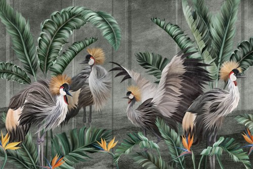 Fototapeta żurawie Lorenso TPA 0624 0096 02 Cabird