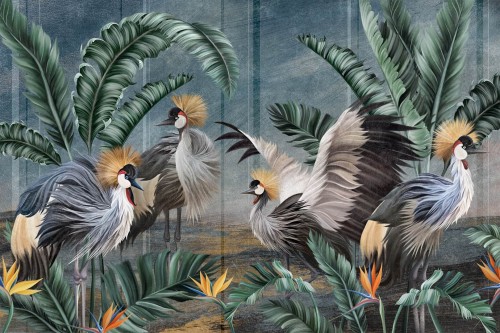 Fototapeta żurawie Lorenso TPA 0624 0096 05 Cabird