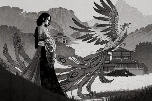 Fototapeta w azjatyckim stylu Lorenso TPA 0824 0101 02 Xiango