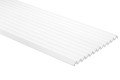 Panel ścienny 3D trójkąty malowany na biało WP003P Vivid Mardom Decor - wys. 270 cm