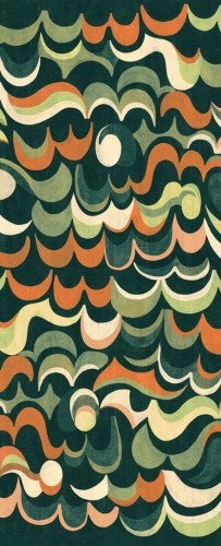 Mural w stylu retro Khroma DGRHA1042 Cheviot Rhapsody