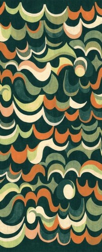 Mural w stylu retro Khroma DGRHA1043 Cheviot Rhapsody