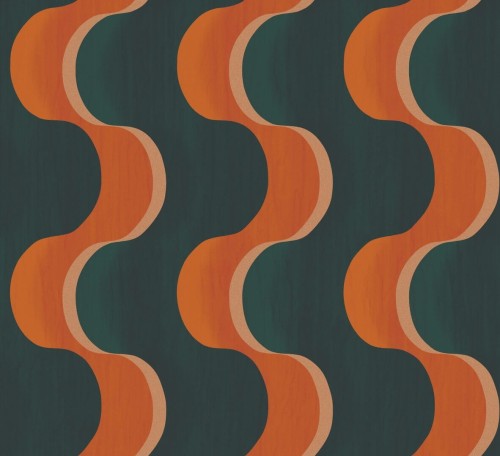 Tapeta falujące pasy Khroma RHA105 Flow Rhapsody
