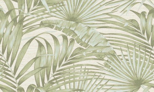 Tapeta liście palm i bananowca Cristiana Masi 42205 Aura - 106 cm szer.