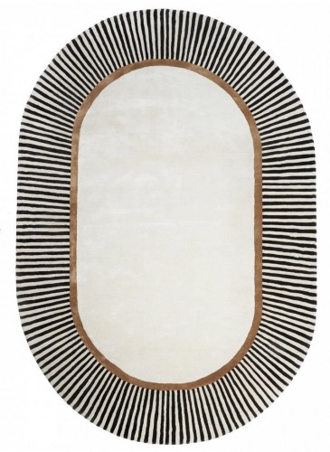 Dywan owalny AMBER BEIGE Handmade Collection Carpet Decor Fargotex