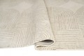 Dywan wełniany geometryczny linie ORNATE BEIGE Handmade Collection Carpet Decor Fargotex
