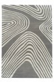 Dywan nowoczesny linie szary SAHARA BEIGE Handmade Collection Carpet Decor Fargotex