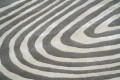 Dywan nowoczesny linie szary SAHARA BEIGE Handmade Collection Carpet Decor Fargotex