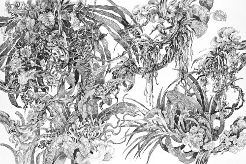 Fototapeta botaniczna Lorenso TPA 0124 0049 01 Maori