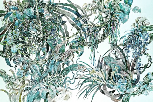 Fototapeta botaniczna Lorenso TPA 0124 0049 03 Maori