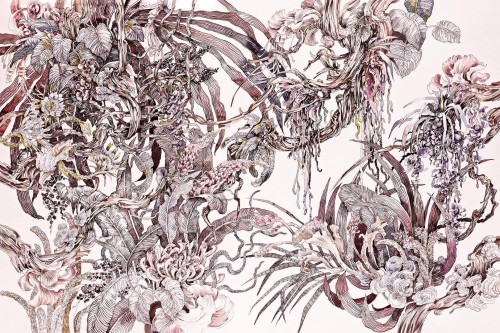 Fototapeta botaniczna Lorenso TPA 0124 0049 04 Maori