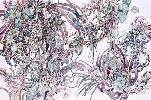 Fototapeta botaniczna Lorenso TPA 0124 0049 06 Maori