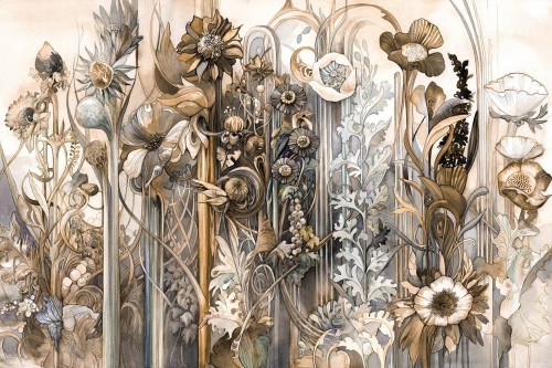 Fototapeta artystyczna botaniczna Lorenso TPA 0124 0052 02 Season