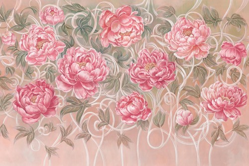 Fototapeta piwonie Lorenso TPA 0124 0056 01 Infloray