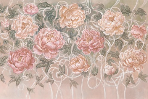 Fototapeta piwonie Lorenso TPA 0124 0056 02 Infloray