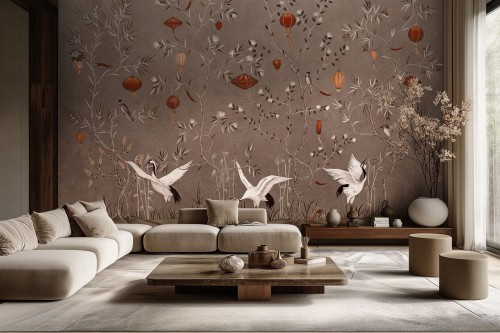 Fototapeta w stylu chinoiserie Lorenso TPA 0224 0070 00 Kiran