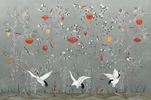 Fototapeta w stylu chinoiserie Lorenso TPA 0224 0070 03 Kiran