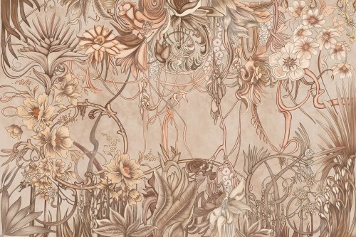 Fototapeta egzotyczne kwiaty Lorenso TPA 0224 0069 03 Malivia