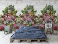 Fototapeta Rebel Walls R15762 Flower Burst Concrete
