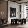 Lampa wisząca kule 242011 Drop Chandelier Globe Chrome 101 Copenhagen