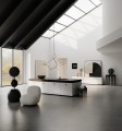 Lampa wisząca nowoczesna LED 243005 Kumo Chandelier Big Brass 101 Copenhagen