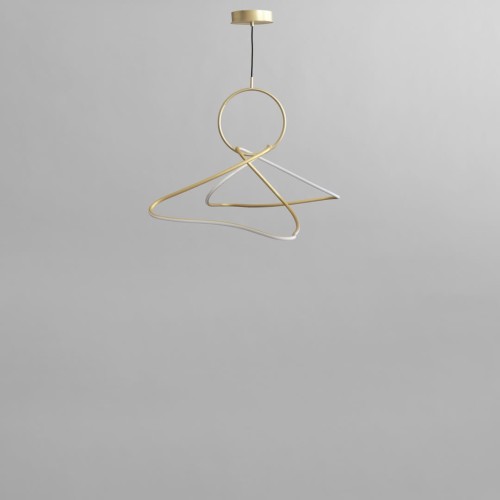 Lampa wisząca nowoczesna LED 243006 Kumo Chandelier Mini Brass 101 Copenhagen