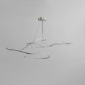 Lampa wisząca nowoczesna LED 242013 Ghost Chandelier Big Chrome 101 Copenhagen