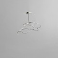 Lampa wisząca nowoczesna LED 242014 Ghost Chandelier Mini Chrome 101 Copenhagen