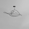 Lampa wisząca nowoczesna LED 243003 Ghost Chandelier Big Burned Black 101 Copenhagen