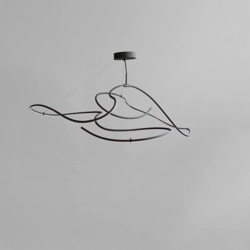 Lampa wisząca nowoczesna LED 243003 Ghost Chandelier Big Burned Black 101 Copenhagen