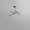 Lampa wisząca nowoczesna LED 243004 Ghost Chandelier Mini Burned Black 101 Copenhagen
