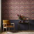 Tapeta kwiaty i liście Graham & Brown Pimpernel 124239 William Morris At Home