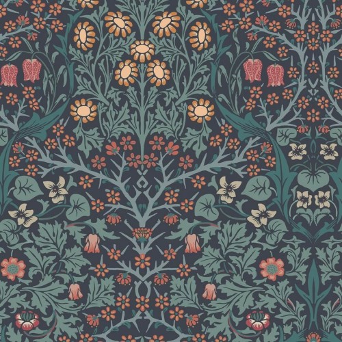 Tapeta roślinna Graham & Brown Blackthorn 124251 William Morris At Home