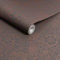 Tapeta kwiaty metaliczna Graham & Brown Marigold Fibrous 124254 William Morris At Home