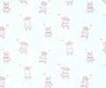 Tapeta tańczące świnki Hohenberger 27569 Happy Piggy Happy Inner Child