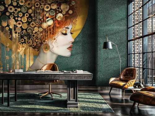 Fototapeta kobieca twarz Wallcraft Diana 1015 31 2402