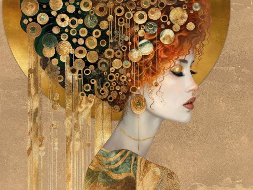 Fototapeta kobieca twarz Wallcraft Diana 1015 33 2402