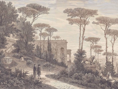 Fototapeta krajobraz ogrodu Wallcraft Rosae 920 32 2402