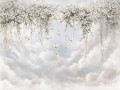 Fototapeta kwiaty i chmury Wallcraft Tullia 990 31 2402