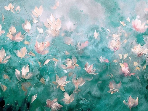 Fototapeta artystyczne kwiaty Wallcraft Vesta 985 32 2402