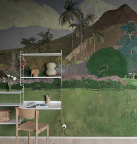 Fototapeta egzotyczny krajobraz Rebel Walls R20538 Tahitian Landscape Green First Rebels