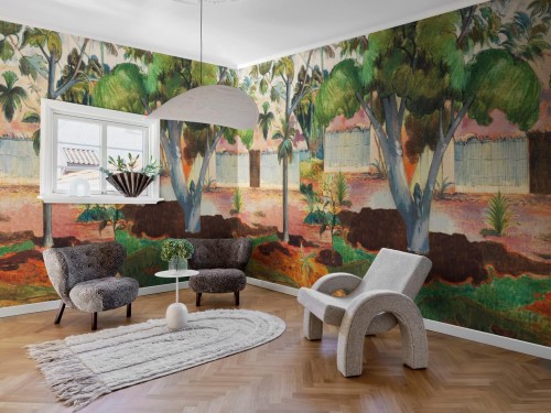 Fototapeta egzotyczny krajobraz Rebel Walls R20543 The Large Tree Repeatable First Rebels