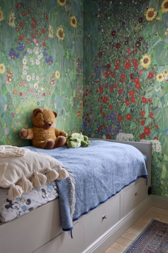 Fototapeta malowniczy ogród Rebel Walls R20545 Farm Garden Repeatable First Rebels