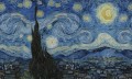 Fototapeta artystyczna Rebel Walls R20555 Starry Night by Van Gogh Repeatable First Rebels