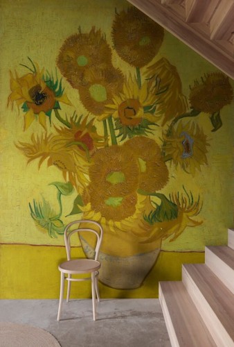 Fototapeta słoneczniki Vincenta van Gogha Rebel Walls R20557 Sunflowers by Van Gogh First Rebels