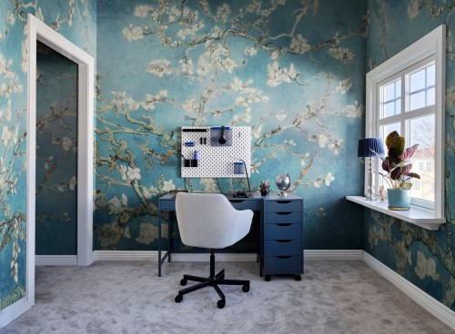 Fototapeta drzewo migdałowca Rebel Walls R20563 Almond Blossom by Van Gogh First Rebels